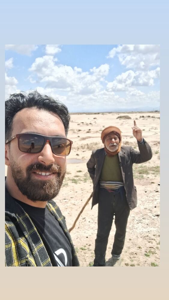 جدید ترین استوری اینستاگرام احمد رضا نیشابور