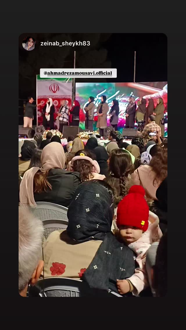  جدید ترین استوری اینستاگرام احمدرضا موسوی