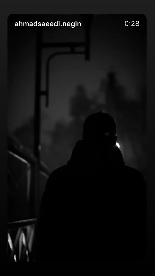  جدید ترین استوری اینستاگرام احمد سعيدي