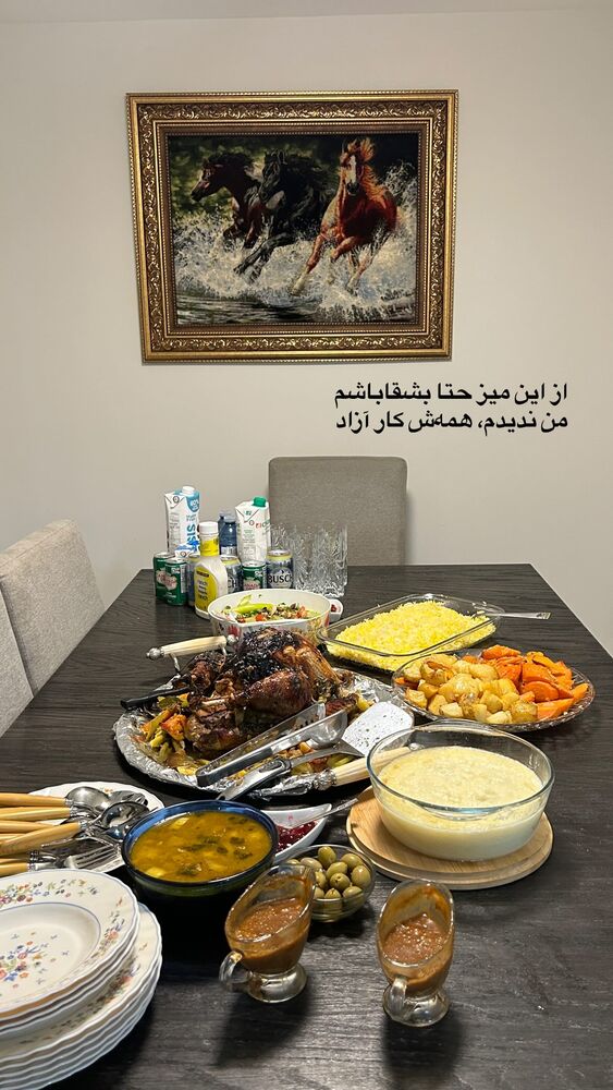  جدید ترین استوری اینستاگرام آیدا پوریا نسب