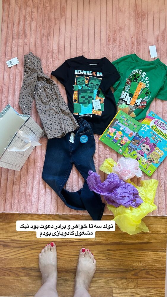  جدید ترین استوری اینستاگرام آیدا پوریا نسب