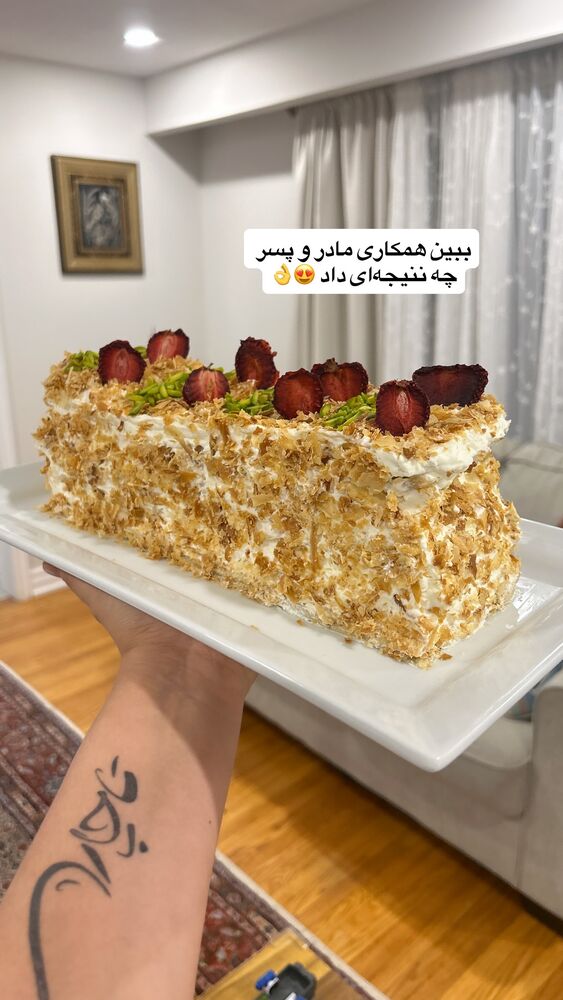  جدید ترین استوری اینستاگرام آیدا پوریا نسب