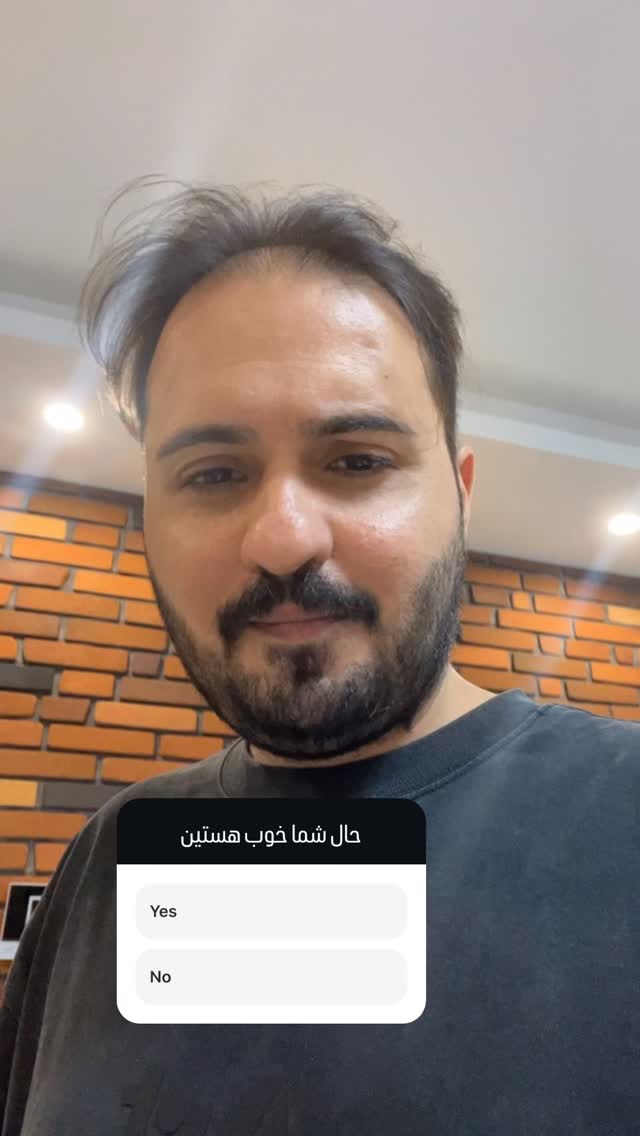  جدید ترین استوری اینستاگرام آیدین زوارئی