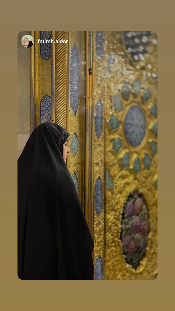  جدید ترین استوری اینستاگرام هاجر سلیمی نمین