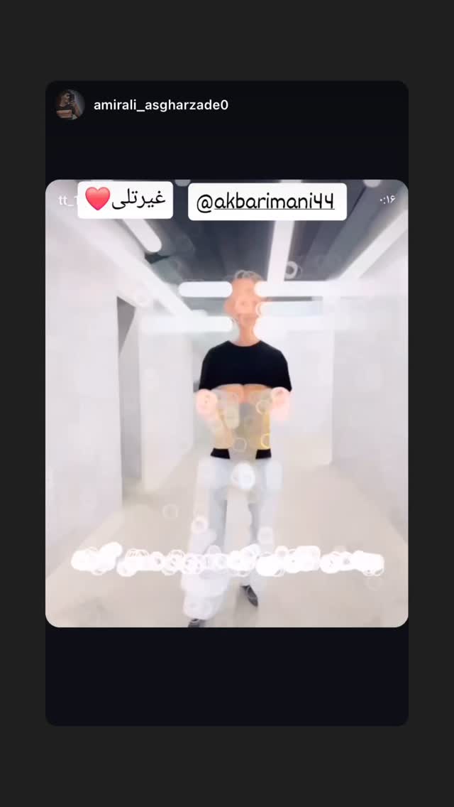  جدید ترین استوری اینستاگرام اکبر ایمانی
