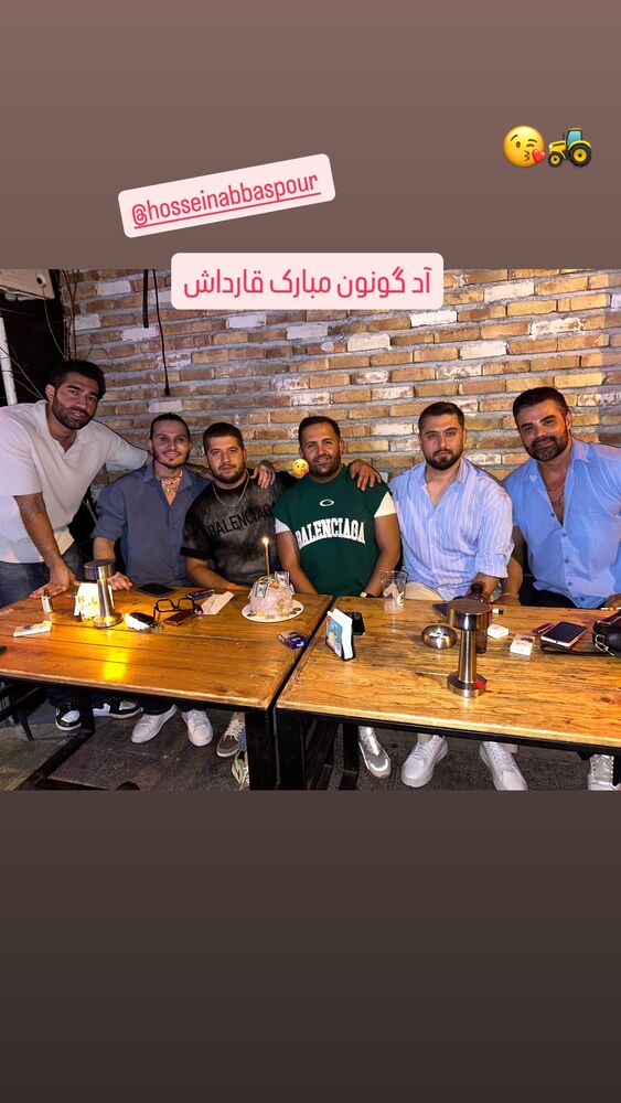  جدید ترین استوری اینستاگرام اکبر ایمانی