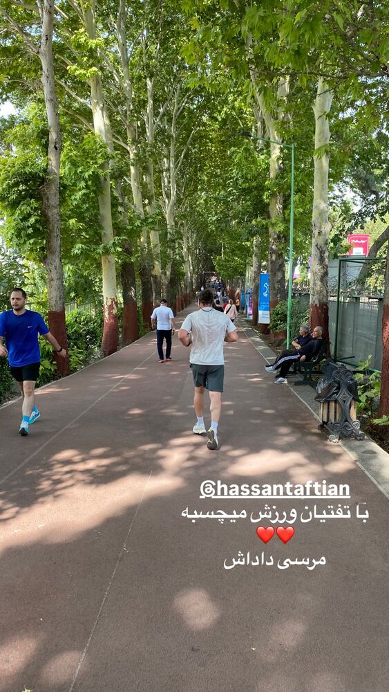  جدید ترین استوری اینستاگرام مهران اکبری
