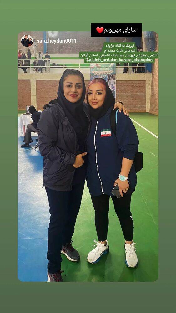 جدید ترین استوری اینستاگرام آلاله صعودی