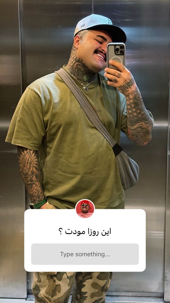  جدید ترین استوری اینستاگرام علی جی