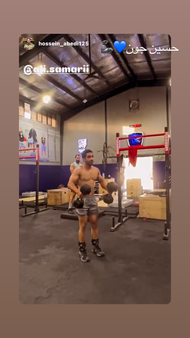  جدید ترین استوری اینستاگرام علی ثمری