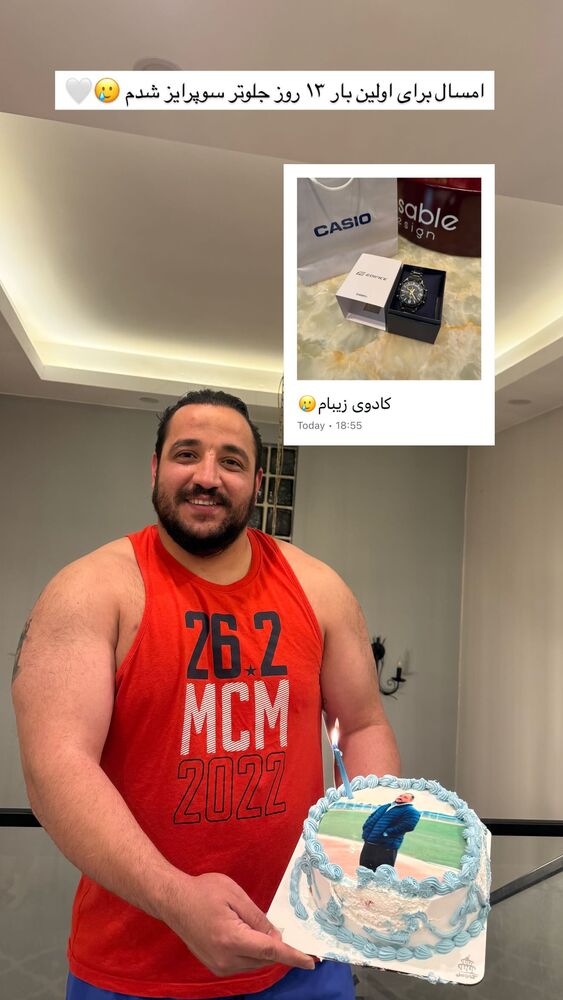  جدید ترین استوری اینستاگرام علی ثمری