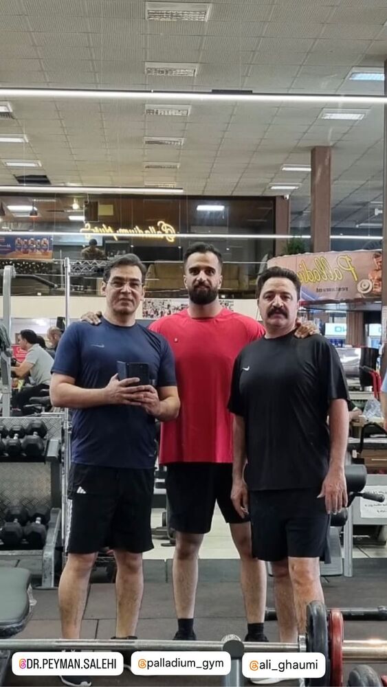  جدید ترین استوری اینستاگرام علی قیومی