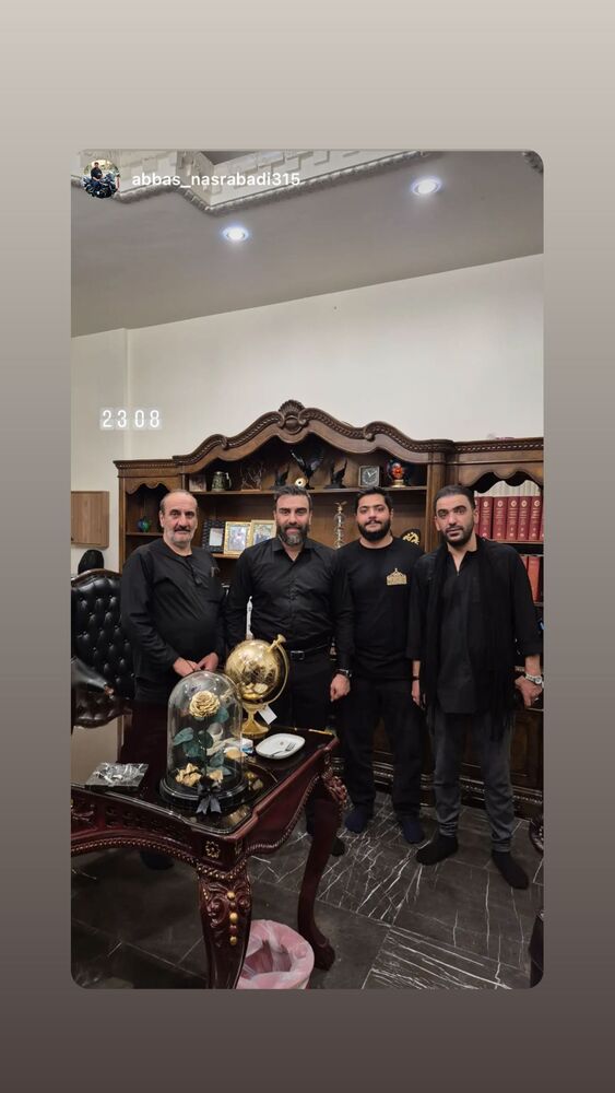 جدید ترین استوری اینستاگرام علی پورکاوه