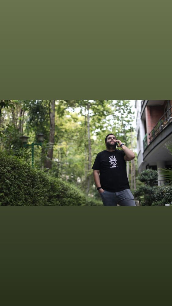  جدید ترین استوری اینستاگرام علی پور محمد