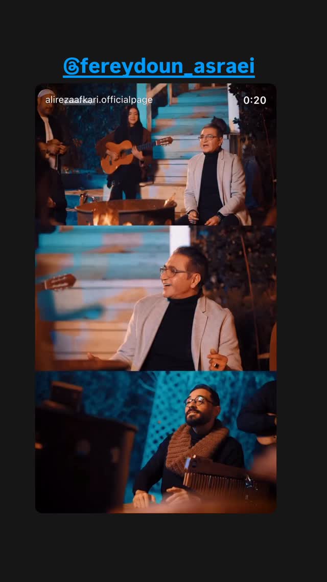  جدید ترین استوری اینستاگرام علی پور محمد