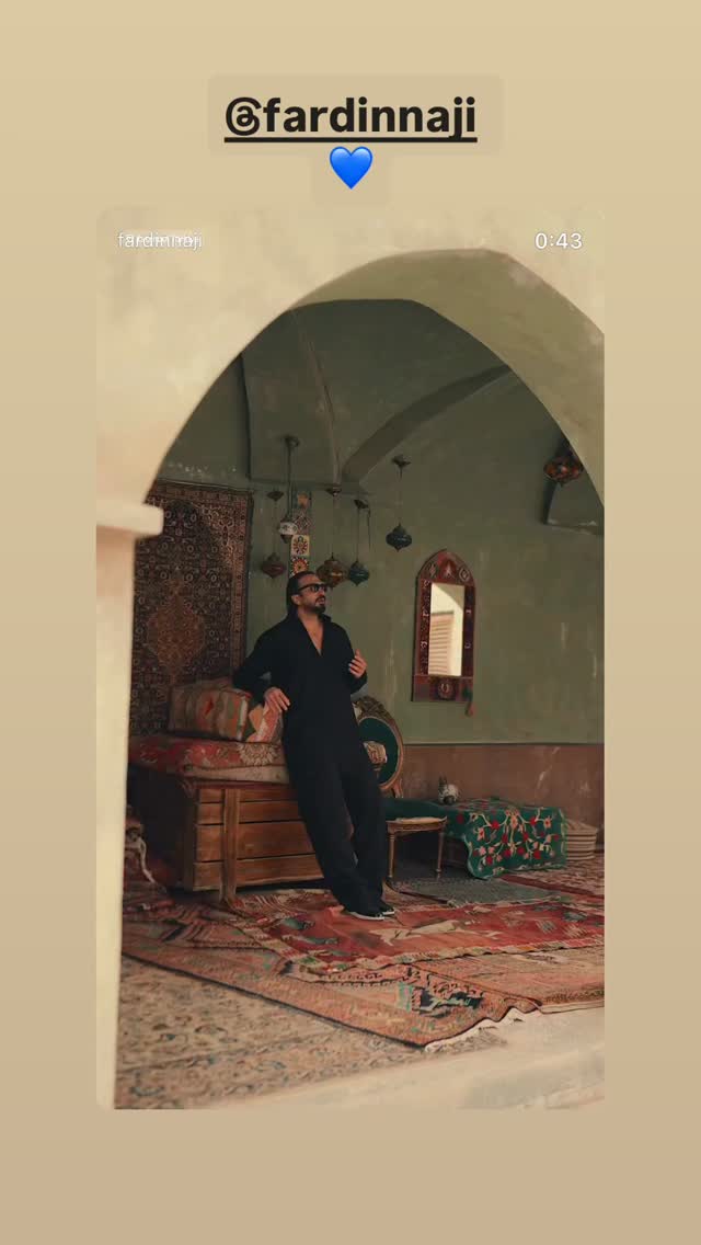  جدید ترین استوری اینستاگرام علی پور محمد