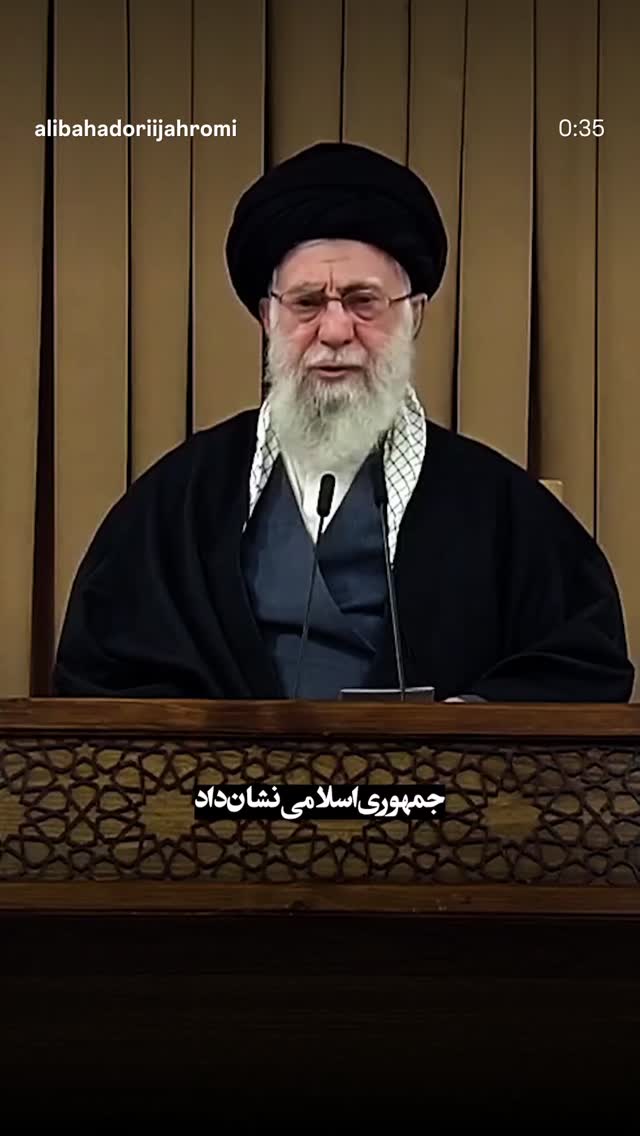  جدید ترین استوری اینستاگرام علی بهادری جهرمی