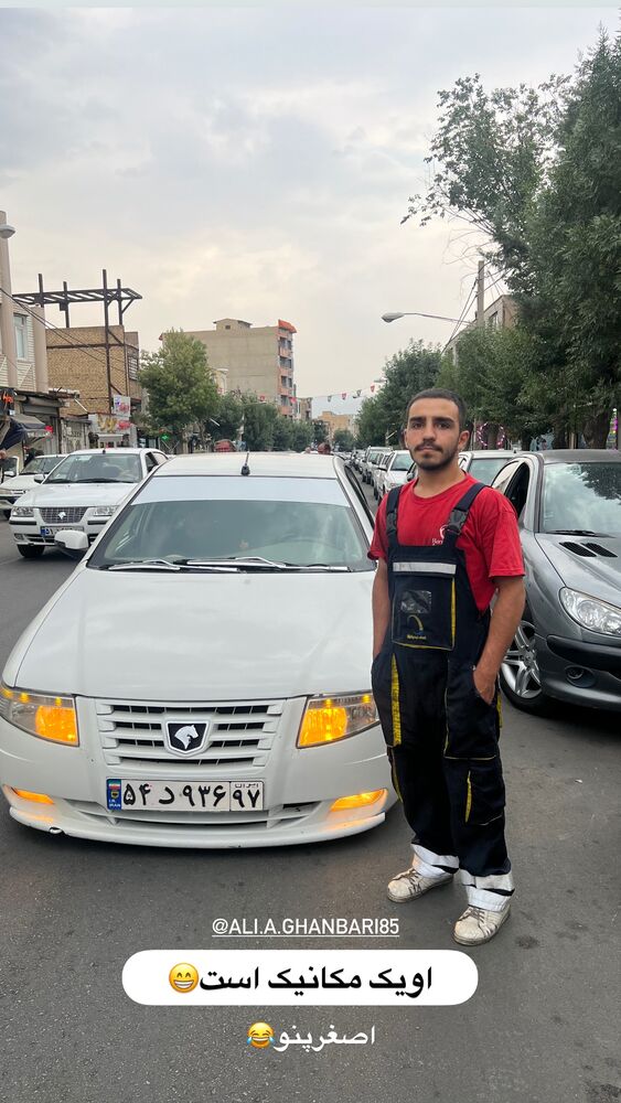  جدید ترین استوری اینستاگرام علی بیگلر