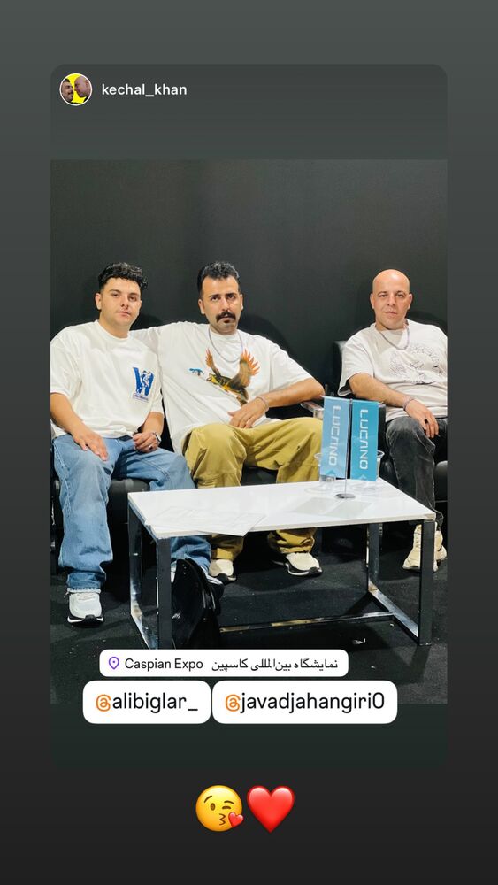  جدید ترین استوری اینستاگرام علی بیگلر