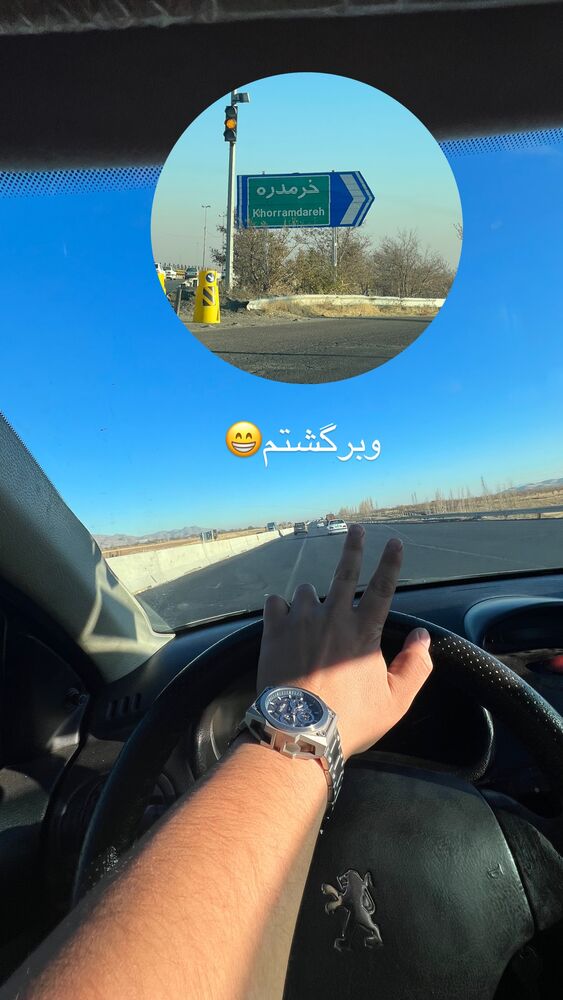  جدید ترین استوری اینستاگرام علی بیگلر