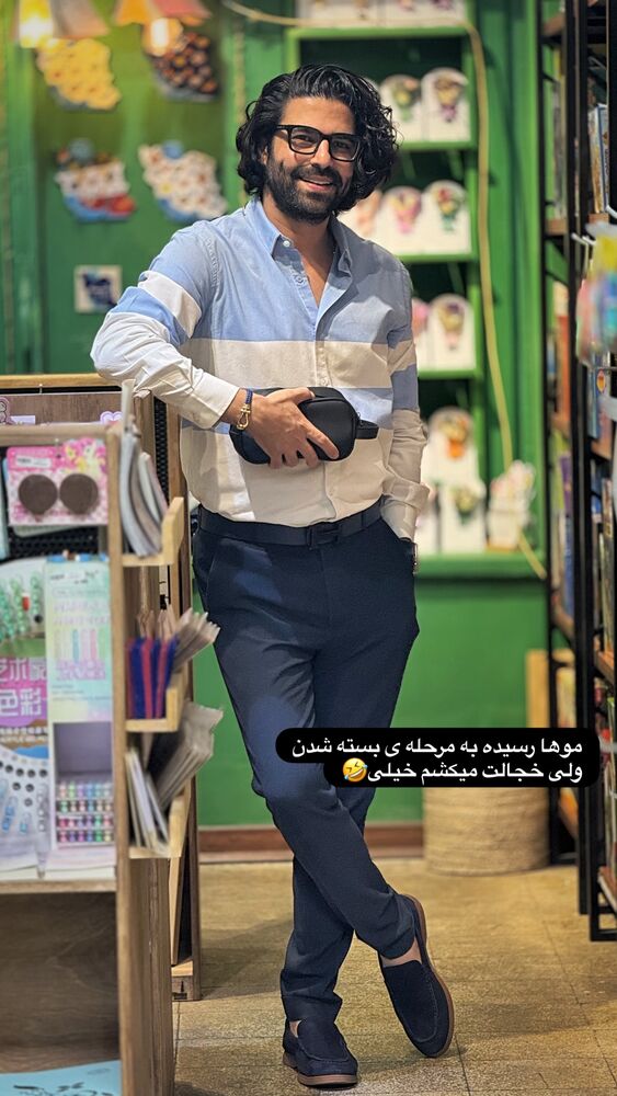  جدید ترین استوری اینستاگرام على قاضى نظام
