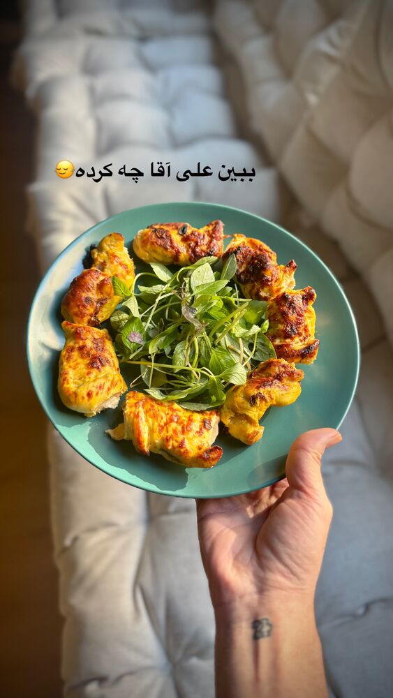  جدید ترین استوری اینستاگرام على قاضى نظام