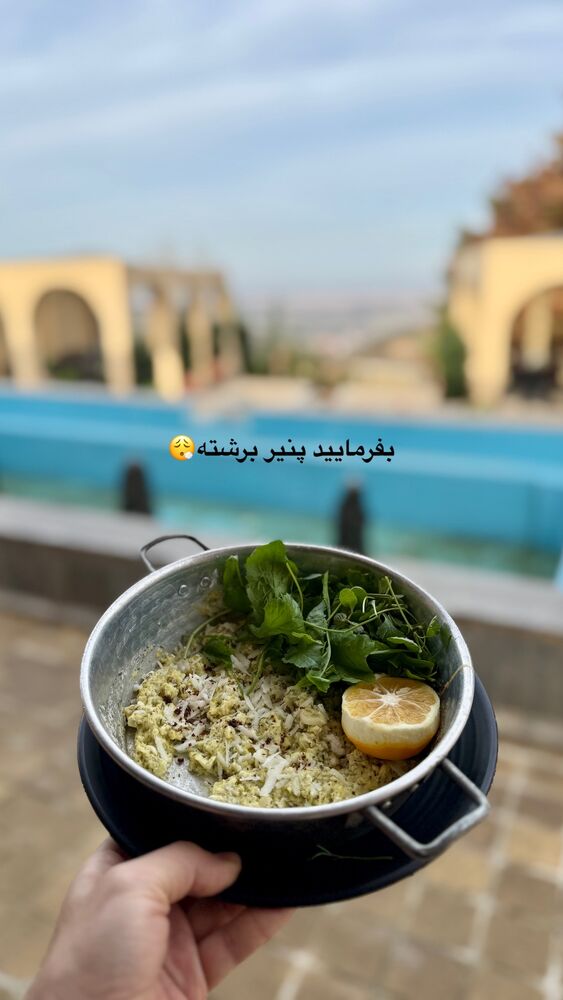  جدید ترین استوری اینستاگرام على قاضى نظام