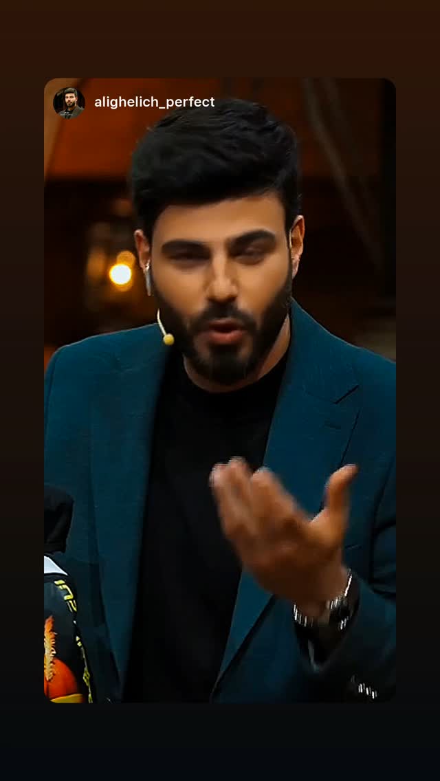  جدید ترین استوری اینستاگرام علی قلیچ
