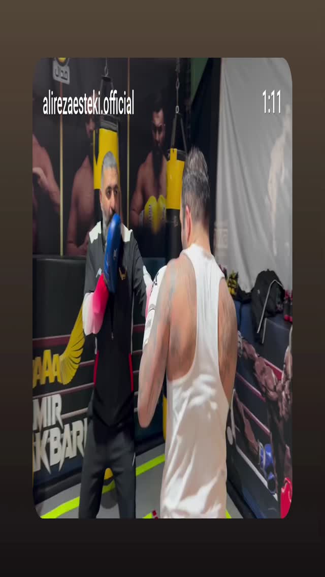  جدید ترین استوری اینستاگرام علی مشهدی