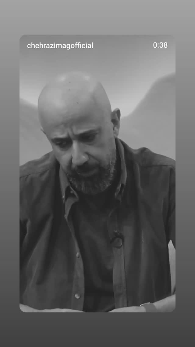  جدید ترین استوری اینستاگرام علی میر میرانی