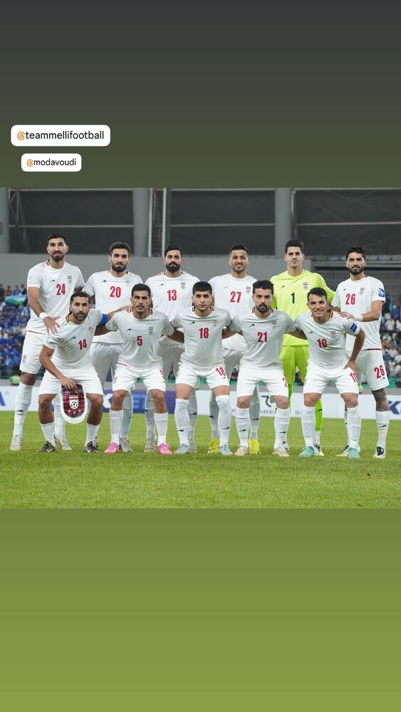  جدید ترین استوری اینستاگرام علی نعمتی