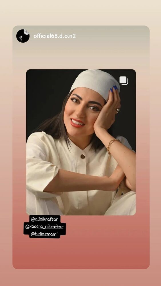  جدید ترین استوری اینستاگرام علی نیک رفتار