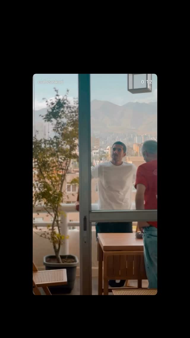  جدید ترین استوری اینستاگرام علیرضا جعفرزاده
