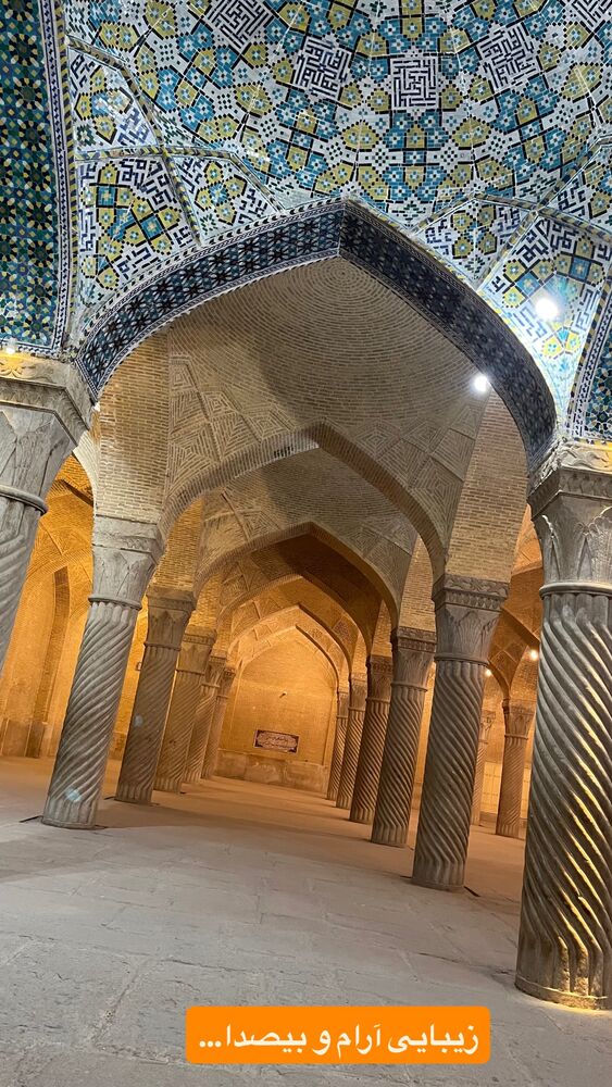  جدید ترین استوری اینستاگرام علیرضا نجف زاده