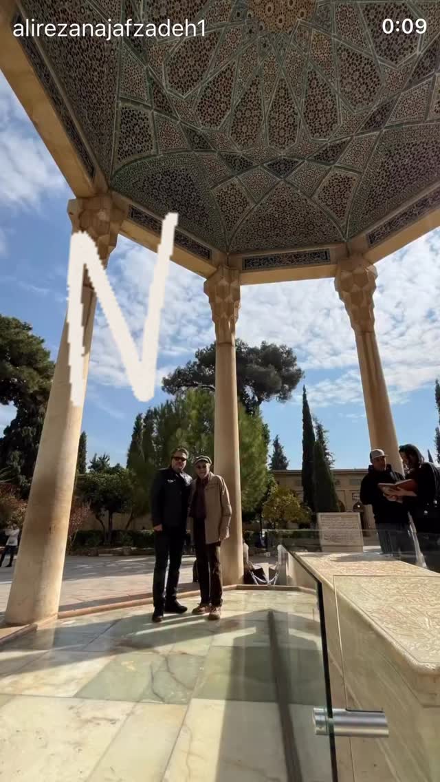  جدید ترین استوری اینستاگرام علیرضا نجف زاده