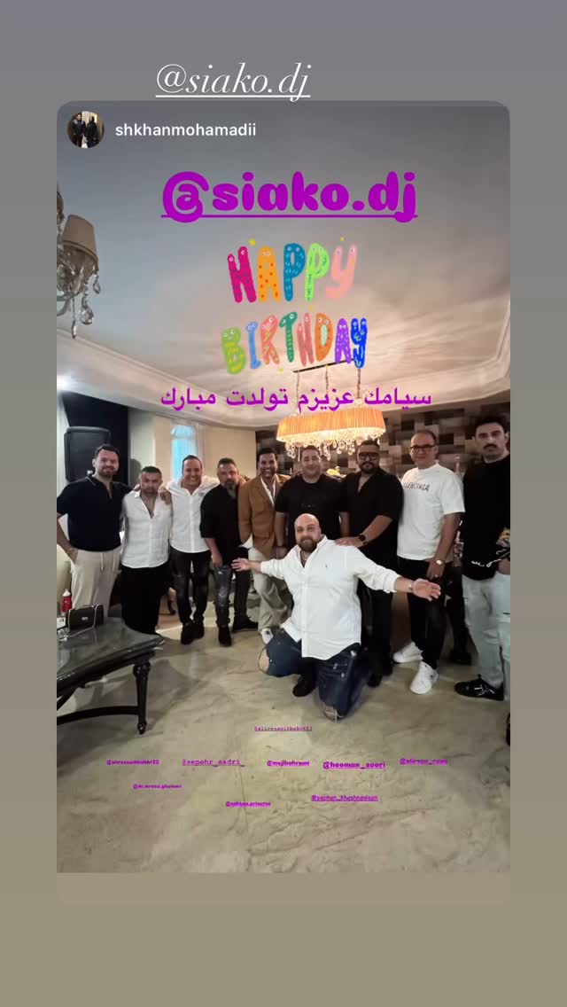  جدید ترین استوری اینستاگرام علیرضا نیکبخت