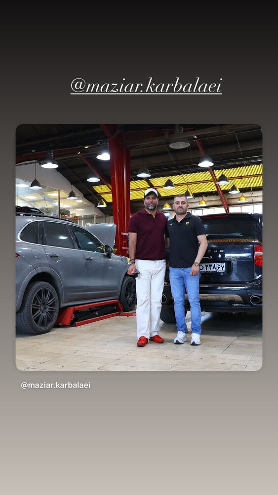  جدید ترین استوری اینستاگرام علیرضا نیکبخت
