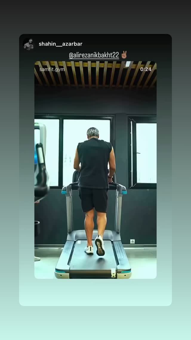  جدید ترین استوری اینستاگرام علیرضا نیکبخت