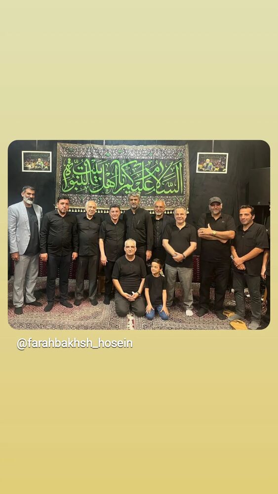  جدید ترین استوری اینستاگرام علیرضا استادی