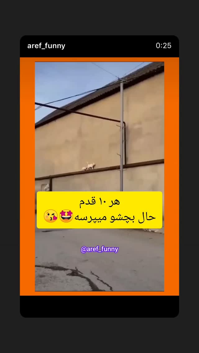  جدید ترین استوری اینستاگرام علی صادقی