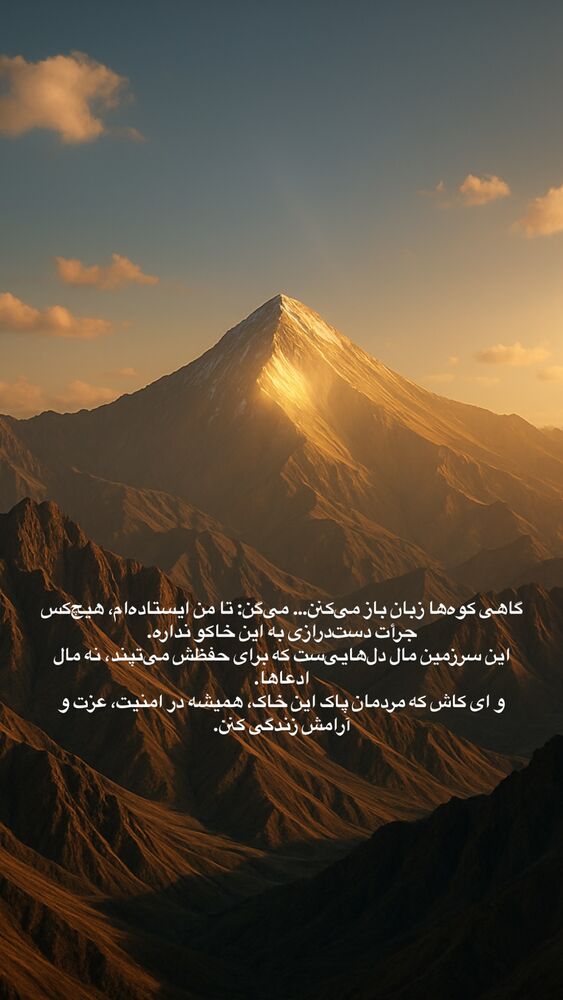  جدید ترین استوری اینستاگرام علی تاجداری