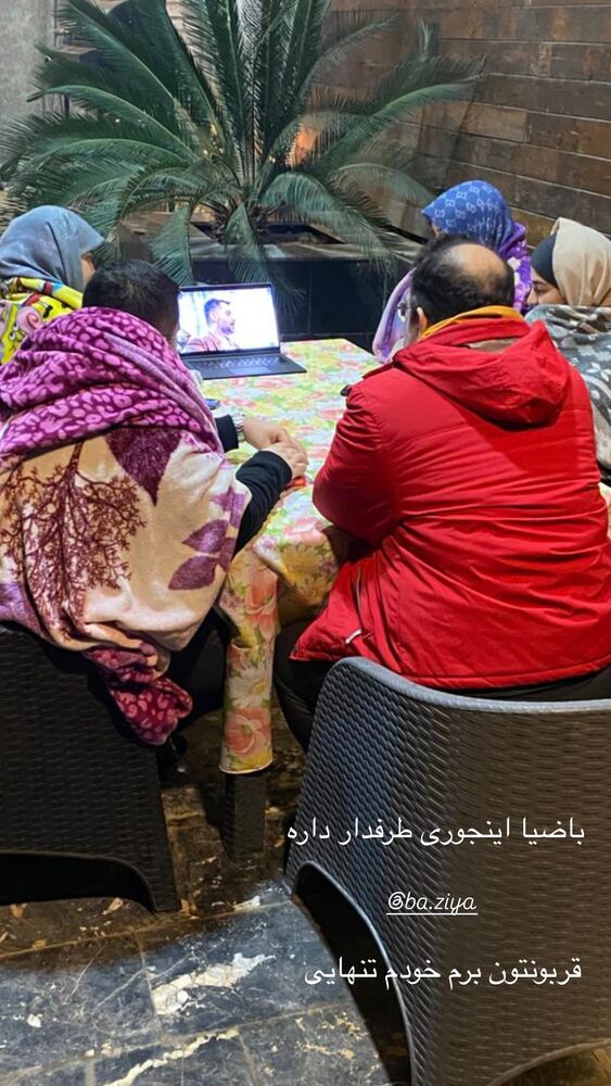  جدید ترین استوری اینستاگرام علی ضیا