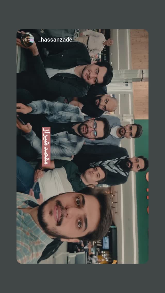  جدید ترین استوری اینستاگرام محمدامین سلیمی