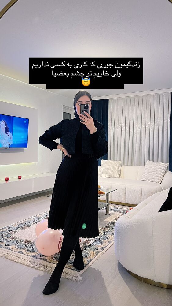  جدید ترین استوری اینستاگرام آمنه سادات محمدی