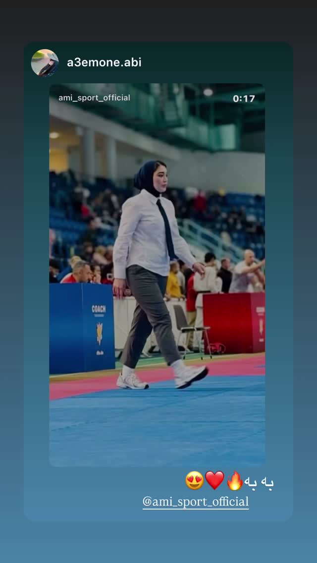  جدید ترین استوری اینستاگرام آمنه سادات محمدی