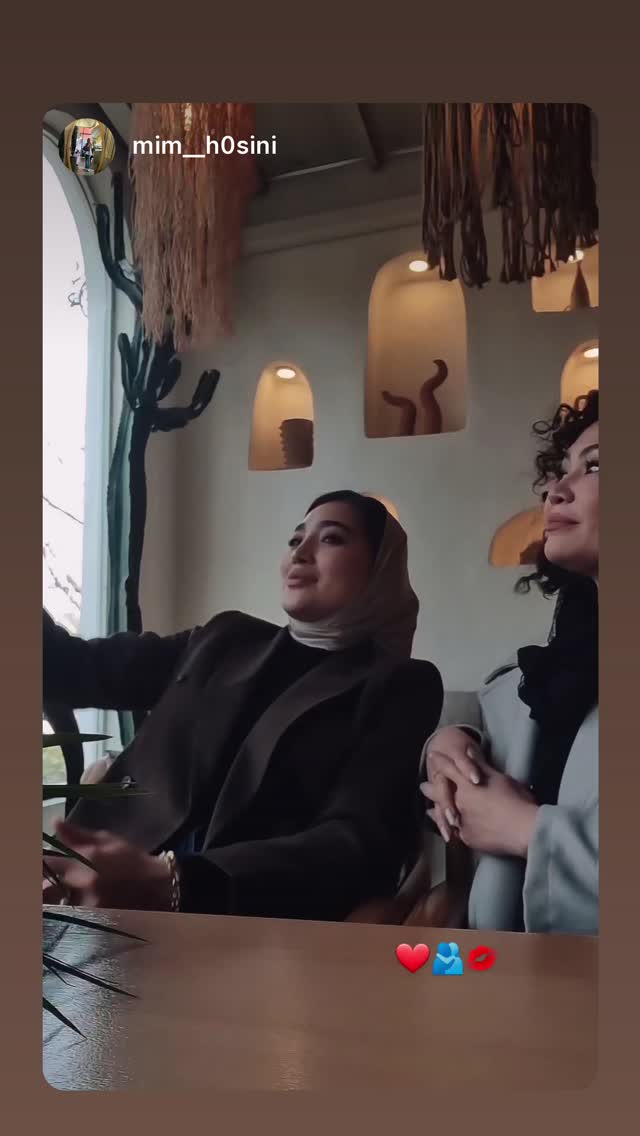  جدید ترین استوری اینستاگرام آمنه سادات محمدی