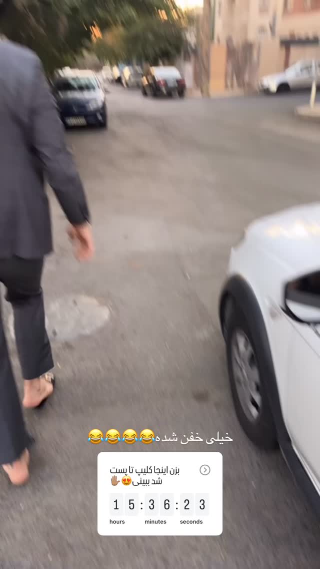  جدید ترین استوری اینستاگرام امیر وطن