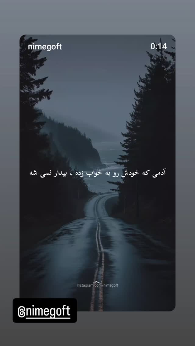  جدید ترین استوری اینستاگرام امین زندگانی