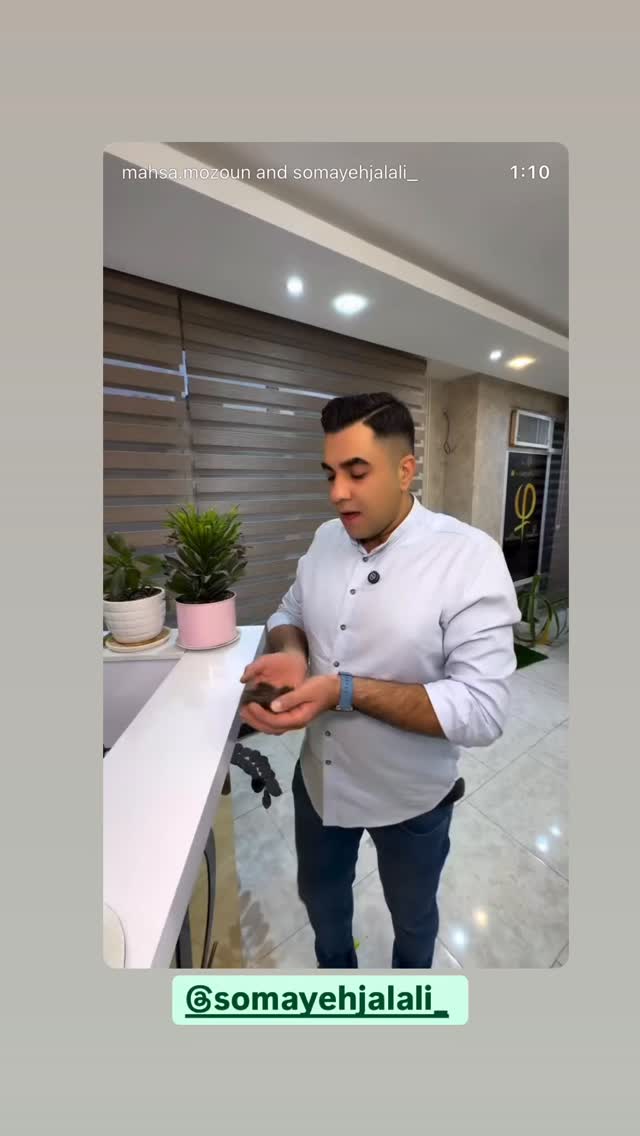  جدید ترین استوری اینستاگرام امير ولی زاده