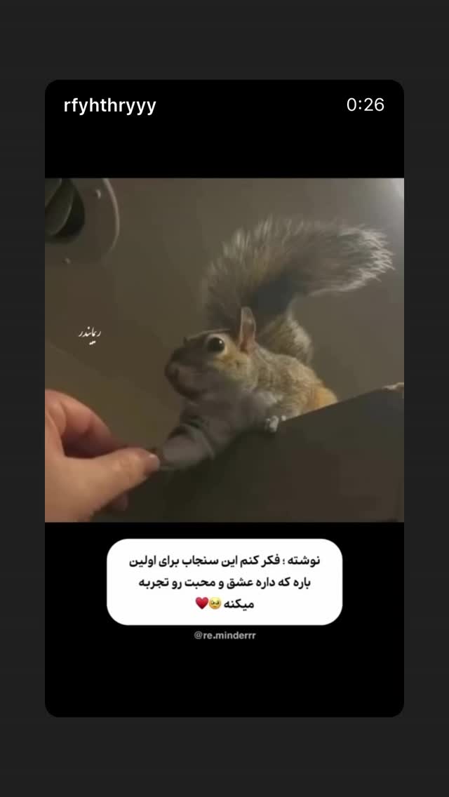  جدید ترین استوری اینستاگرام امیر حسین رستمی